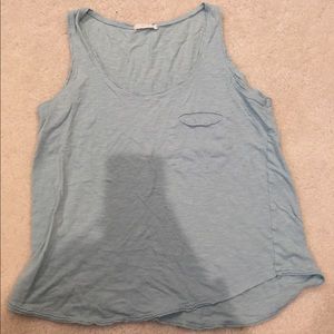 light blue tank